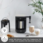 قهوه ساز پنج کاره کاراجا Hatir Barista کرم