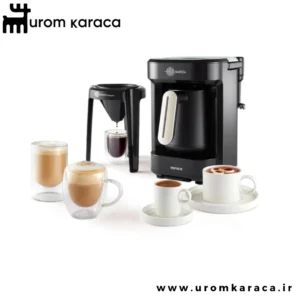 قهوه ساز پنج کاره کاراجا Hatir Barista کرم