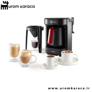 قهوه ساز پنج کاره کاراجا Hatir Barista قرمز