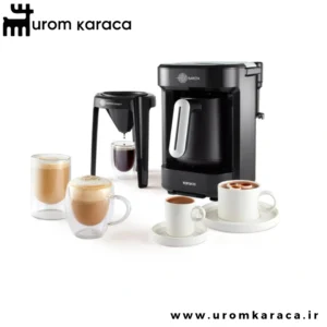 قهوه ساز پنج کاره کاراجا Hatir Barista سفید