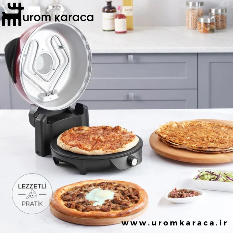 پیتزا ساز کاراجا gastro 10 in 1 قرمز درباری