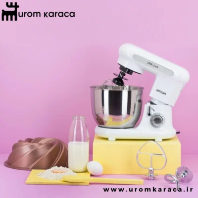 همزن کاسه ای حرفه ای امسان Bella Gusto مینی سفید