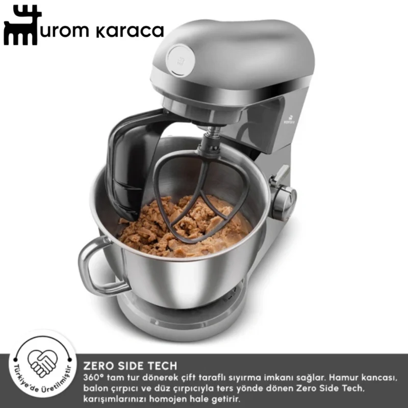 همزن کاسه دار کاراجا mastermaid chef pro galaxy grey طوسی