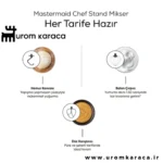 همزن کاسه دار کاراجا Mastermaid بنفش