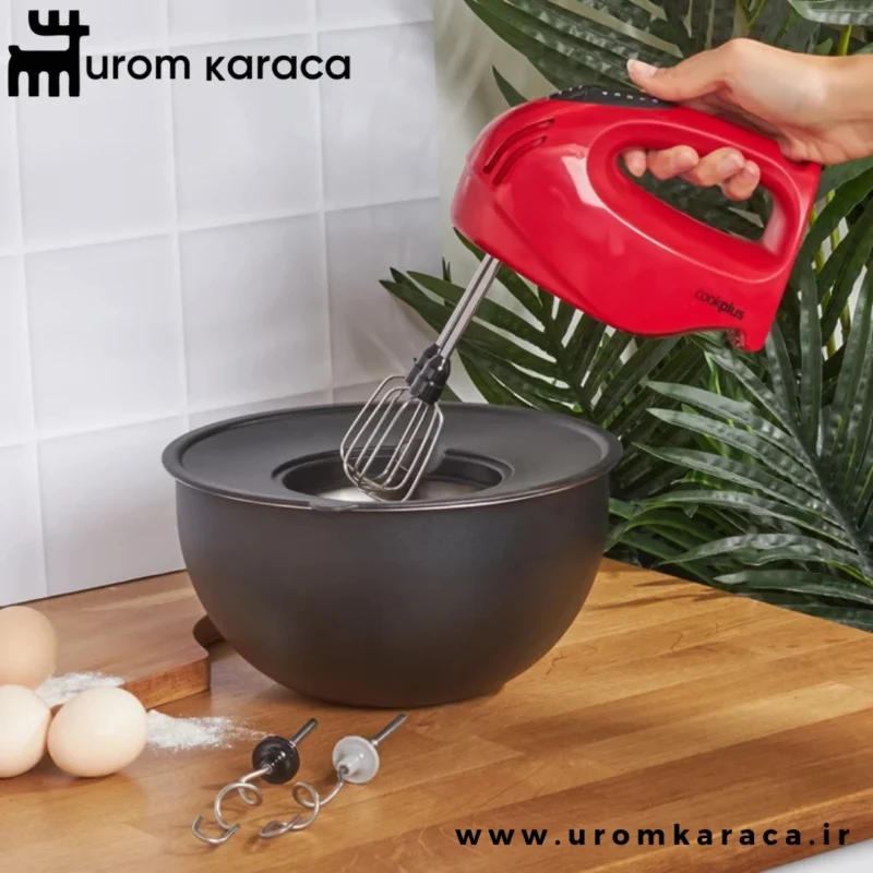 همزن دستی کوک پلاس قرمز