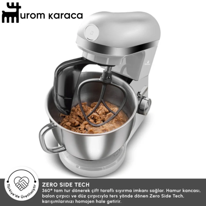 همزن کاسه دار کاراجا mastermaid chef pro سفید