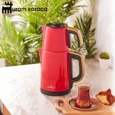 چاییساز برقی کاراجا مدل Retro قرمز