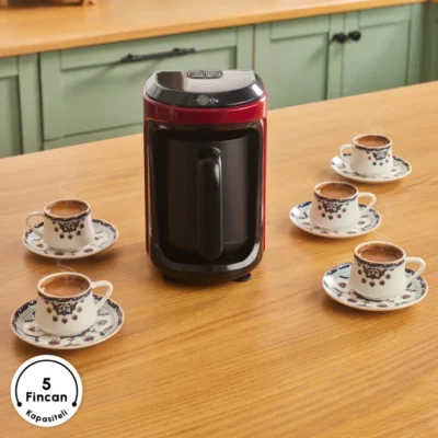 قهوه ساز سه کاره کاراجا‌ hatir hups قرمز