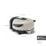 پیتزا ساز کاراجا gastro 10 In 1 کرمی روشن - تصویر 2