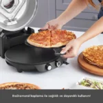 پیتزا ساز کاراجا gastro 10 In 1 کرمی روشن - تصویر 5