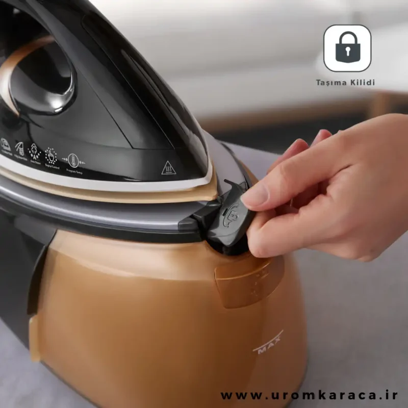 اتو بخار مخزن دار هومند Steamwork 1160H برنز - Image 3