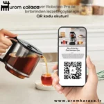 چایساز و قهوه ساز سخنگو کاراجا Caysever Robotea Pro 4 in 1 کروم