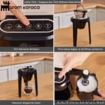 قهوه ساز پنج کاره کاراجا Hatir Barista سفید