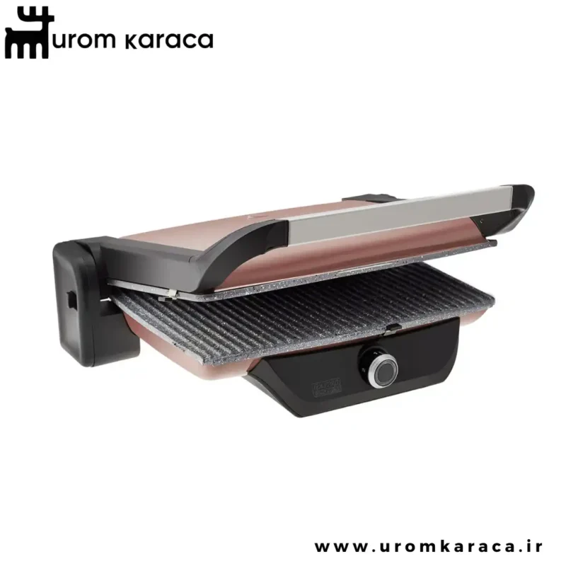 ساندویچ ساز و گریل کاراجا Gastro Classic رزگلد - Image 1