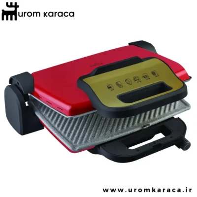 ساندویچ ساز و گریل کاراجا Retro قرمز گلد