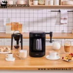 قهوه ساز پنج کاره کاراجا Hatir Barista خاکستری