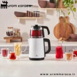 چایساز برقی کاراجا retro glass سفید