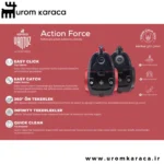جاروبرقی کاراجا Vantuz Action Force مشکی - تصویر 5