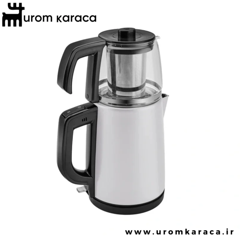 چایساز برقی کاراجا retro glass سفید