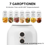 سرخ کن کاراجا Multifry مولتی فرایر سفید