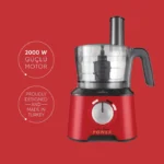 ربات آشپزخانه کاراجا Mastermaid power Essential قرمز (خردکن سالادساز) - تصویر 2