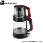 چایساز شیشه ای کاراجا Glass tea قرمز