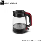 چایساز شیشه ای کاراجا Glass tea قرمز