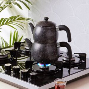 کتری قوری کاراجا Steel Plus مشکی