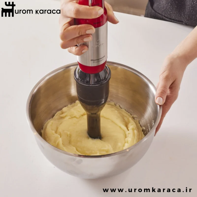 ربات آشپزخانه کاراجا Mastermaid Prosteel قرمز 2000 وات