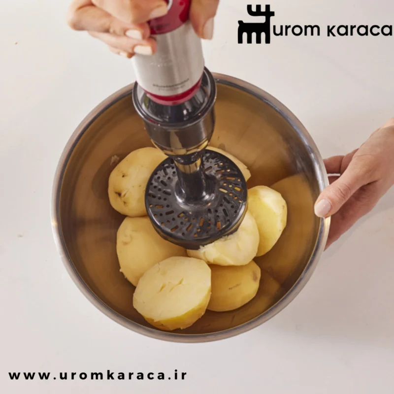 ربات آشپزخانه کاراجا Mastermaid Prosteel قرمز 2000 وات