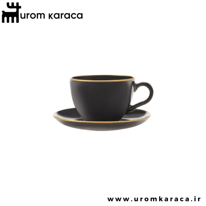 سرویس فنجان چای خوری 6 نفره کاراجا Katzze حجم 240 میلی