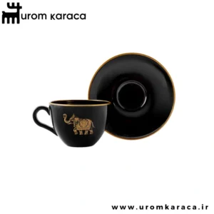 سرویس فنجان چای خوری 6 نفره کاراجا Katzze حجم 240 میلی