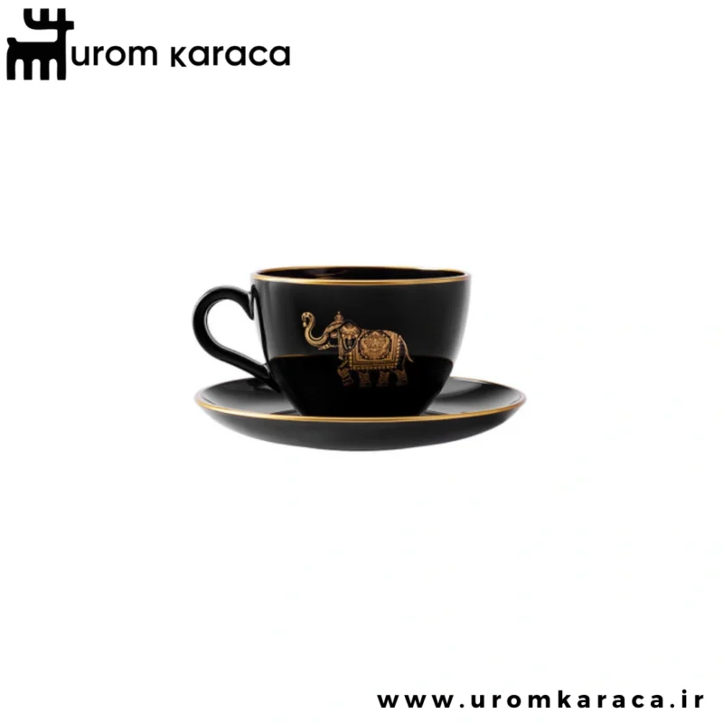 سرویس فنجان چای خوری 6 نفره کاراجا Katzze حجم 240 میلی