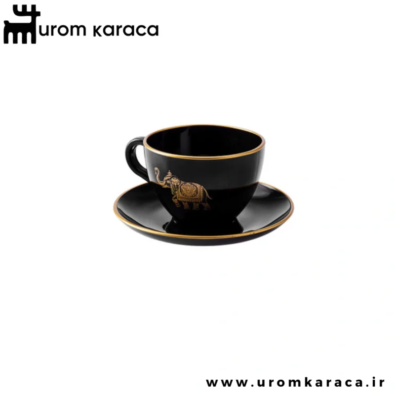 سرویس فنجان چای خوری 6 نفره کاراجا Katzze حجم 240 میلی