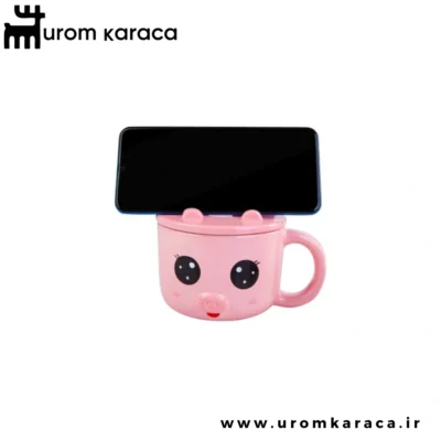 ماگ کاراجا Animal Pink طرح خوک