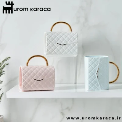 ماگ کاراجا Coco طرح کیف آبی