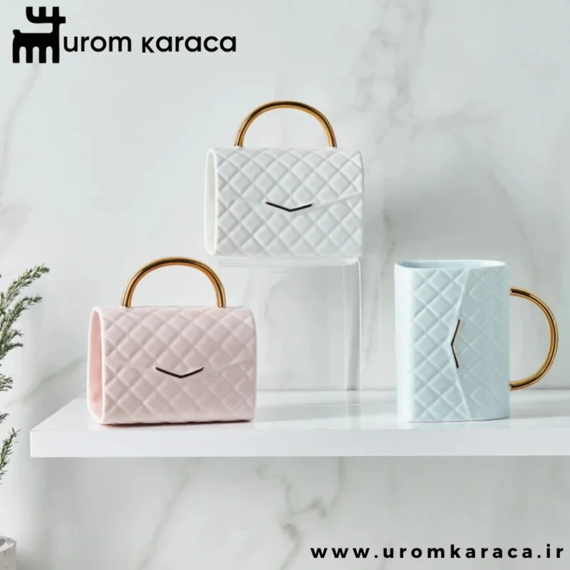 ماگ کاراجا Coco طرح کیف آبی