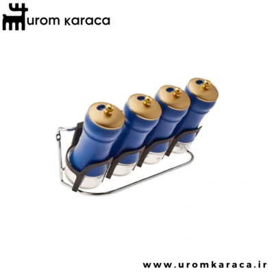 جا ادویه 5 پارچه کاراجا Blue Berry آبی