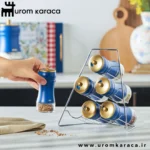 جا ادویه 7 پارچه مثلث کاراجا Blue Berry آبی