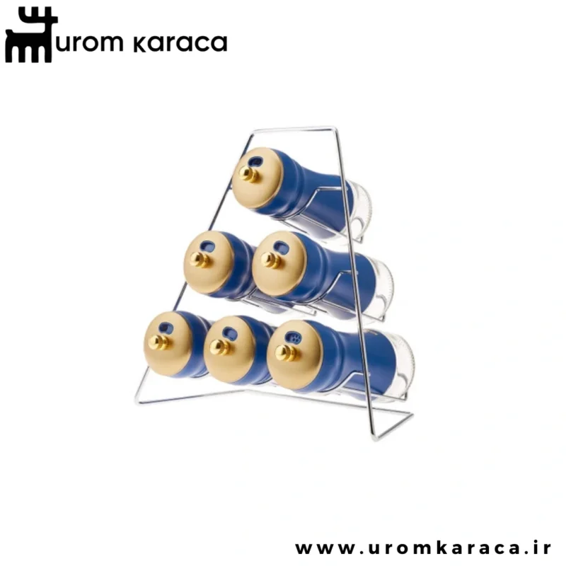 جا ادویه 7 پارچه مثلث کاراجا Blue Berry آبی