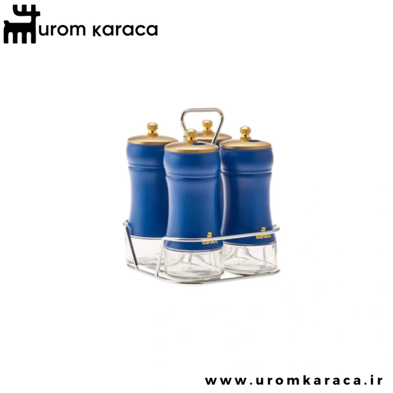 جا ادویه 5 پارچه کاراجا Blue Berry آبی