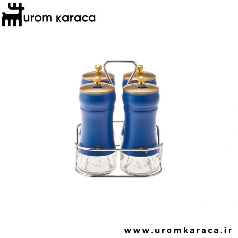 جا ادویه 5 پارچه کاراجا Blue Berry آبی