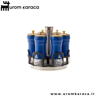 جا ادویه 7 پارچه کاراجا Blue Berry آبی