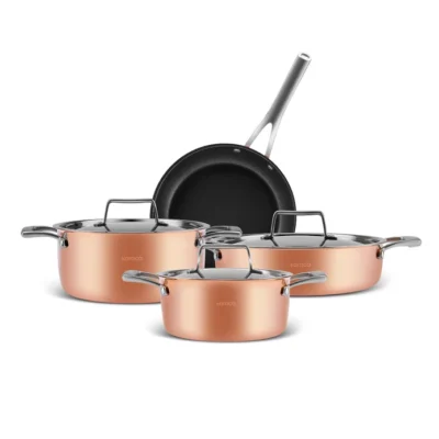 سرویس قابلمه 7 پارچه کاراجا BioDiamond Copper