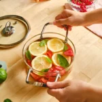 قابلمه عمیق شیشه ای کاراجا Amore سایز 16 - Image 3