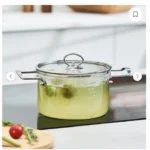قابلمه عمیق شیشه ای کاراجا Amore سایز 16 - Image 7
