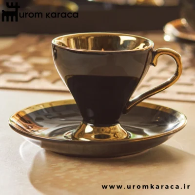 سرویس قهوه خوری 12 پارچه امسان Luxury مشکی
