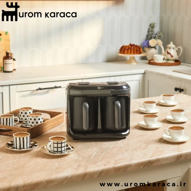 قهوه ساز تک کاره دو قلو کاراجا Hatir Hup Duet Aroma طوسی