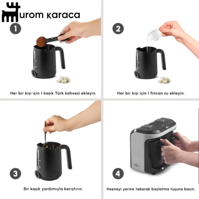 قهوه ساز تک کاره دو قلو کاراجا Hatir Hup Duet Aroma طوسی