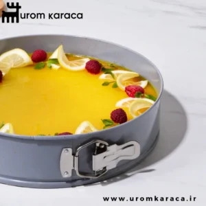 قالب کیک کمربندی 2 عددی کاراجا Super صورتی / طوسی